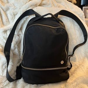 Lululemon Backpack with Gold Hardware